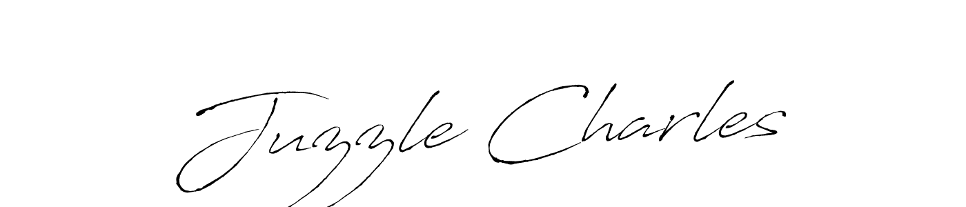Antro_Vectra is a professional signature style that is perfect for those who want to add a touch of class to their signature. It is also a great choice for those who want to make their signature more unique. Get Juzzle Charles name to fancy signature for free. Juzzle Charles signature style 6 images and pictures png