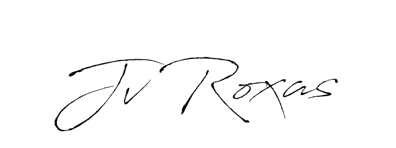 Also we have Jv Roxas name is the best signature style. Create professional handwritten signature collection using Antro_Vectra autograph style. Jv Roxas signature style 6 images and pictures png