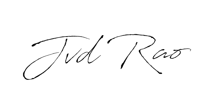 Use a signature maker to create a handwritten signature online. With this signature software, you can design (Antro_Vectra) your own signature for name Jvd Rao. Jvd Rao signature style 6 images and pictures png