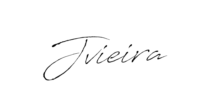 Design your own signature with our free online signature maker. With this signature software, you can create a handwritten (Antro_Vectra) signature for name Jvieira. Jvieira signature style 6 images and pictures png