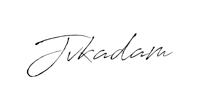 if you are searching for the best signature style for your name Jvkadam. so please give up your signature search. here we have designed multiple signature styles  using Antro_Vectra. Jvkadam signature style 6 images and pictures png