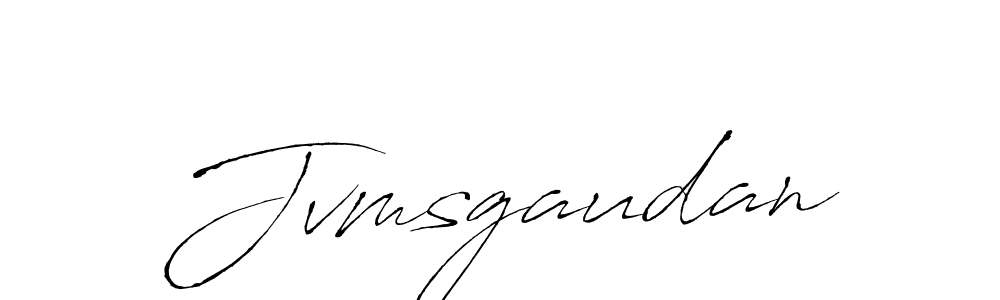 Jvmsgaudan stylish signature style. Best Handwritten Sign (Antro_Vectra) for my name. Handwritten Signature Collection Ideas for my name Jvmsgaudan. Jvmsgaudan signature style 6 images and pictures png