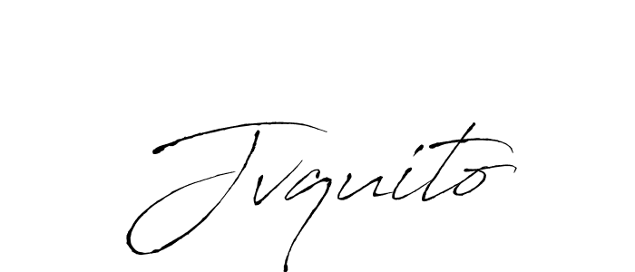 Jvquito stylish signature style. Best Handwritten Sign (Antro_Vectra) for my name. Handwritten Signature Collection Ideas for my name Jvquito. Jvquito signature style 6 images and pictures png