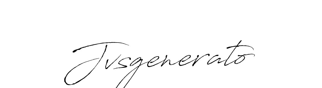 Also we have Jvsgenerato name is the best signature style. Create professional handwritten signature collection using Antro_Vectra autograph style. Jvsgenerato signature style 6 images and pictures png