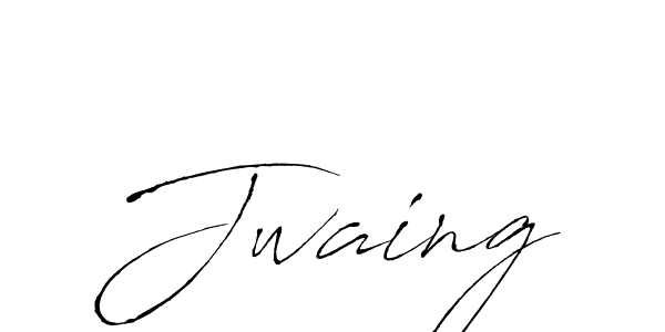 Antro_Vectra is a professional signature style that is perfect for those who want to add a touch of class to their signature. It is also a great choice for those who want to make their signature more unique. Get Jwaing name to fancy signature for free. Jwaing signature style 6 images and pictures png