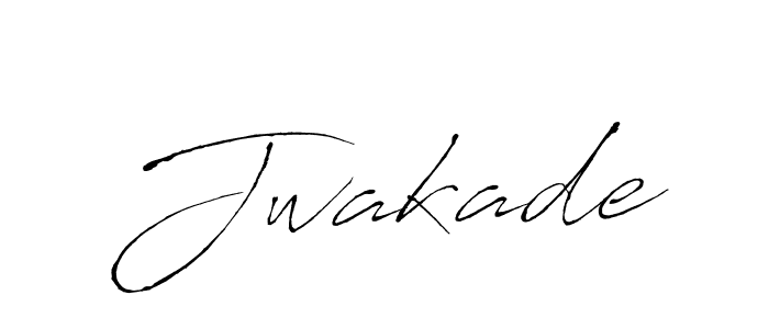 Jwakade stylish signature style. Best Handwritten Sign (Antro_Vectra) for my name. Handwritten Signature Collection Ideas for my name Jwakade. Jwakade signature style 6 images and pictures png