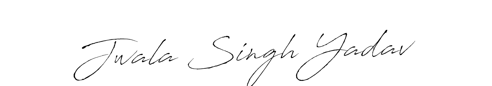 Jwala Singh Yadav stylish signature style. Best Handwritten Sign (Antro_Vectra) for my name. Handwritten Signature Collection Ideas for my name Jwala Singh Yadav. Jwala Singh Yadav signature style 6 images and pictures png