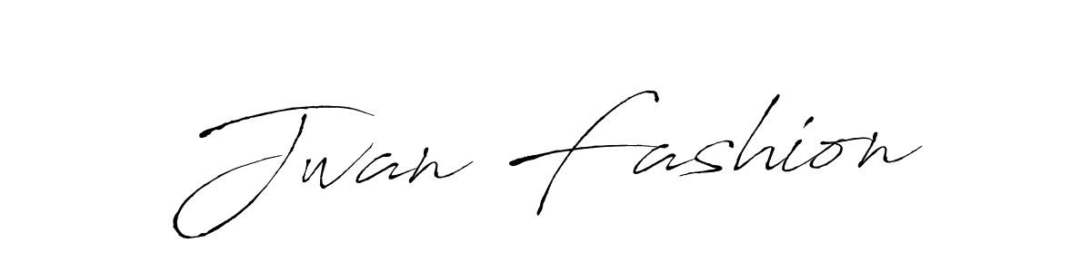 How to make Jwan Fashion name signature. Use Antro_Vectra style for creating short signs online. This is the latest handwritten sign. Jwan Fashion signature style 6 images and pictures png