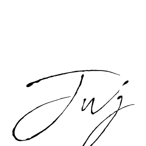 How to make Jwj signature? Antro_Vectra is a professional autograph style. Create handwritten signature for Jwj name. Jwj signature style 6 images and pictures png