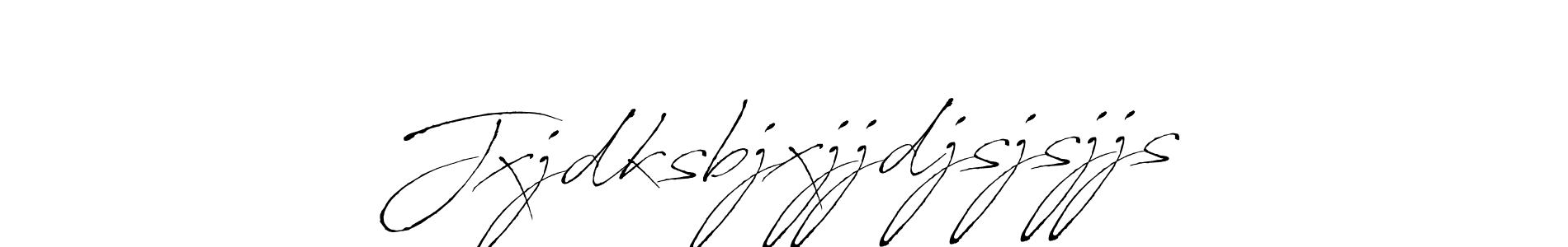 Design your own signature with our free online signature maker. With this signature software, you can create a handwritten (Antro_Vectra) signature for name Jxjdksbjxjjdjsjsjjs. Jxjdksbjxjjdjsjsjjs signature style 6 images and pictures png