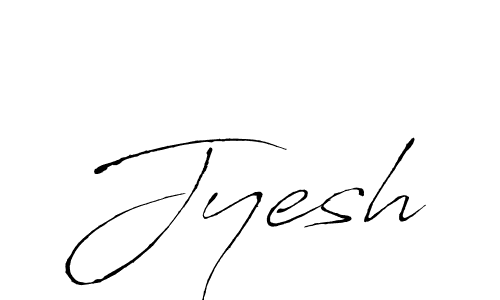 Create a beautiful signature design for name Jyesh. With this signature (Antro_Vectra) fonts, you can make a handwritten signature for free. Jyesh signature style 6 images and pictures png