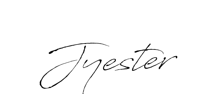 Also we have Jyester name is the best signature style. Create professional handwritten signature collection using Antro_Vectra autograph style. Jyester signature style 6 images and pictures png