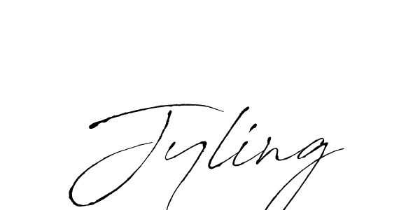 Also we have Jyling name is the best signature style. Create professional handwritten signature collection using Antro_Vectra autograph style. Jyling signature style 6 images and pictures png