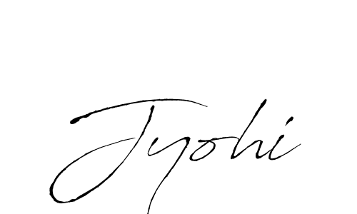 Make a beautiful signature design for name Jyohi. With this signature (Antro_Vectra) style, you can create a handwritten signature for free. Jyohi signature style 6 images and pictures png