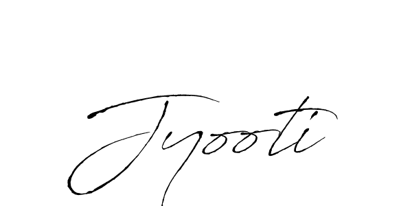 How to make Jyooti signature? Antro_Vectra is a professional autograph style. Create handwritten signature for Jyooti name. Jyooti signature style 6 images and pictures png