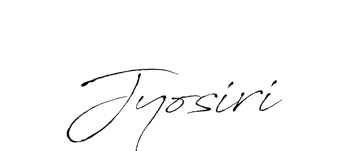 How to make Jyosiri signature? Antro_Vectra is a professional autograph style. Create handwritten signature for Jyosiri name. Jyosiri signature style 6 images and pictures png