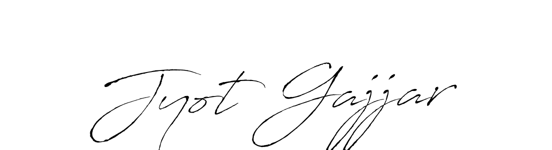 Create a beautiful signature design for name Jyot Gajjar. With this signature (Antro_Vectra) fonts, you can make a handwritten signature for free. Jyot Gajjar signature style 6 images and pictures png