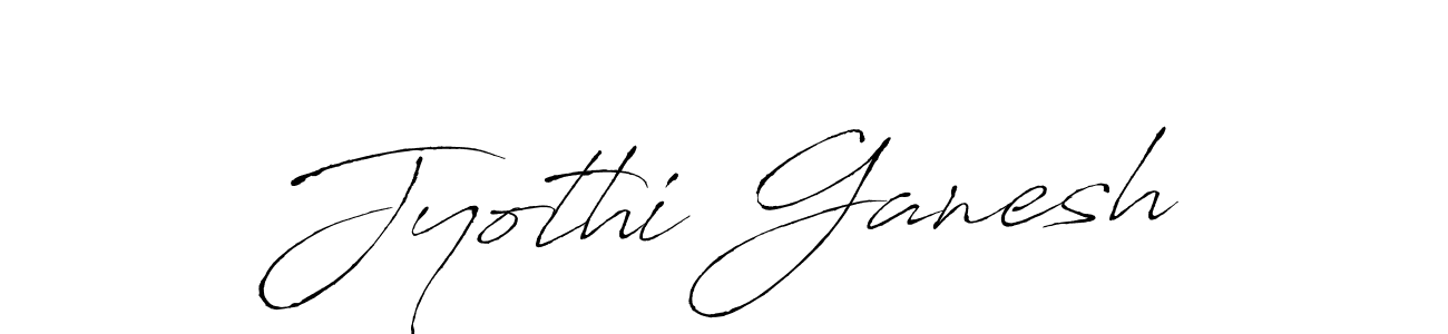 Use a signature maker to create a handwritten signature online. With this signature software, you can design (Antro_Vectra) your own signature for name Jyothi Ganesh. Jyothi Ganesh signature style 6 images and pictures png
