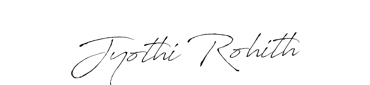 Design your own signature with our free online signature maker. With this signature software, you can create a handwritten (Antro_Vectra) signature for name Jyothi Rohith. Jyothi Rohith signature style 6 images and pictures png