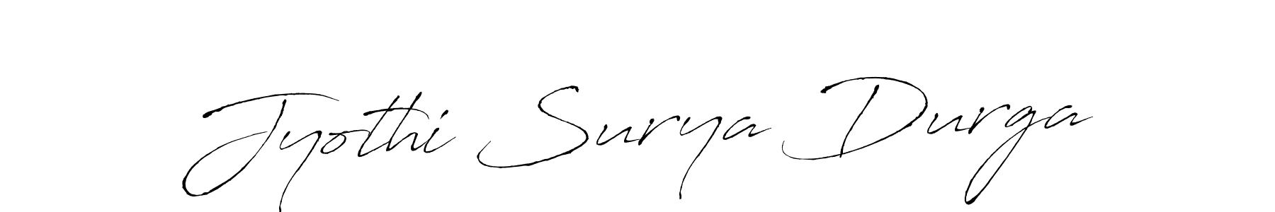 Make a short Jyothi Surya Durga signature style. Manage your documents anywhere anytime using Antro_Vectra. Create and add eSignatures, submit forms, share and send files easily. Jyothi Surya Durga signature style 6 images and pictures png