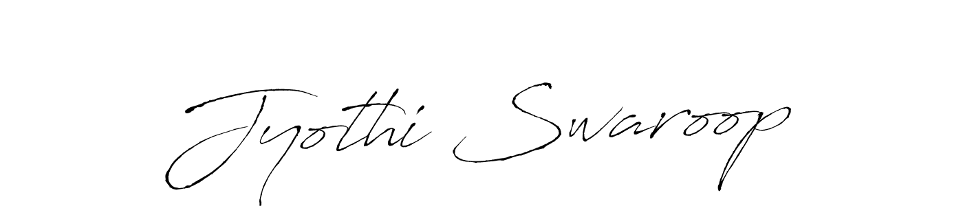 How to make Jyothi Swaroop signature? Antro_Vectra is a professional autograph style. Create handwritten signature for Jyothi Swaroop name. Jyothi Swaroop signature style 6 images and pictures png