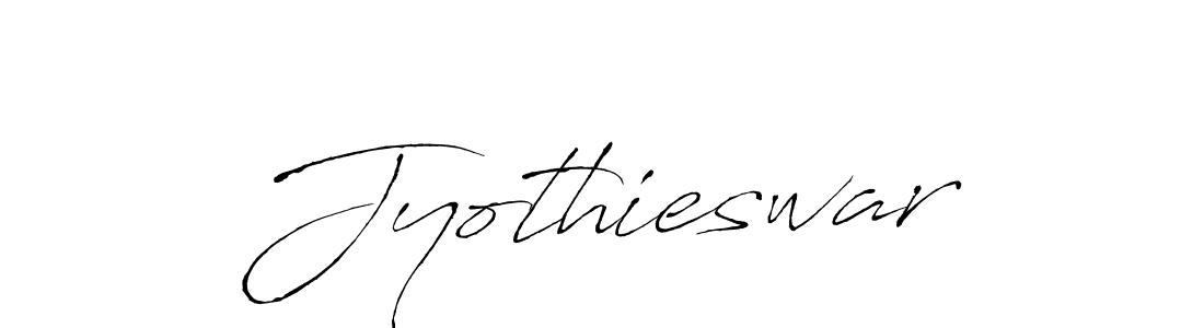 Use a signature maker to create a handwritten signature online. With this signature software, you can design (Antro_Vectra) your own signature for name Jyothieswar. Jyothieswar signature style 6 images and pictures png