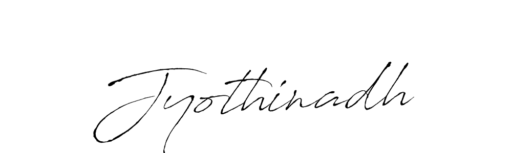 Jyothinadh stylish signature style. Best Handwritten Sign (Antro_Vectra) for my name. Handwritten Signature Collection Ideas for my name Jyothinadh. Jyothinadh signature style 6 images and pictures png
