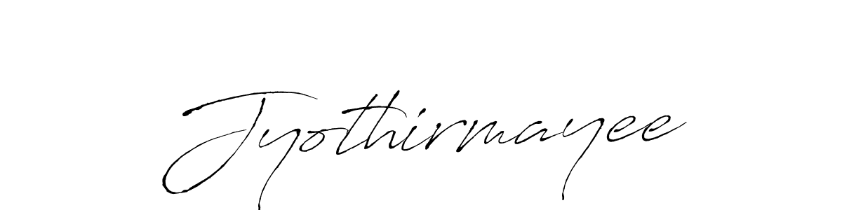 Create a beautiful signature design for name Jyothirmayee. With this signature (Antro_Vectra) fonts, you can make a handwritten signature for free. Jyothirmayee signature style 6 images and pictures png