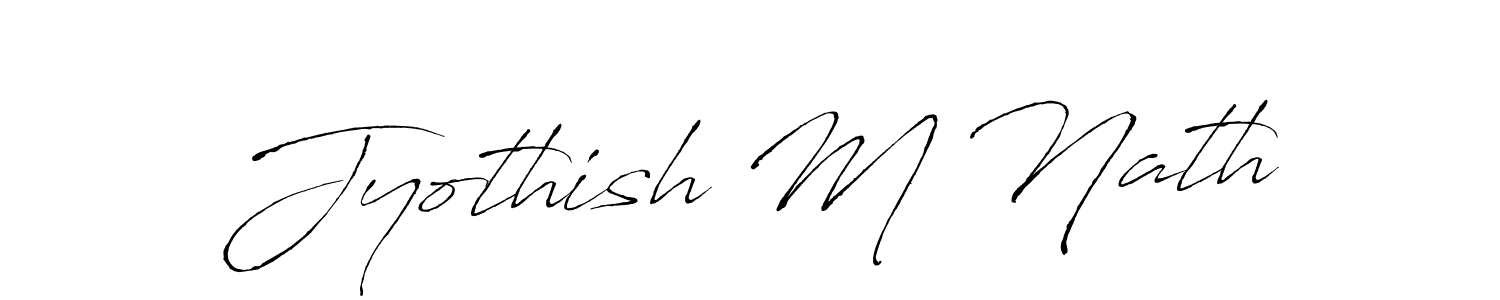 Make a short Jyothish M Nath signature style. Manage your documents anywhere anytime using Antro_Vectra. Create and add eSignatures, submit forms, share and send files easily. Jyothish M Nath signature style 6 images and pictures png