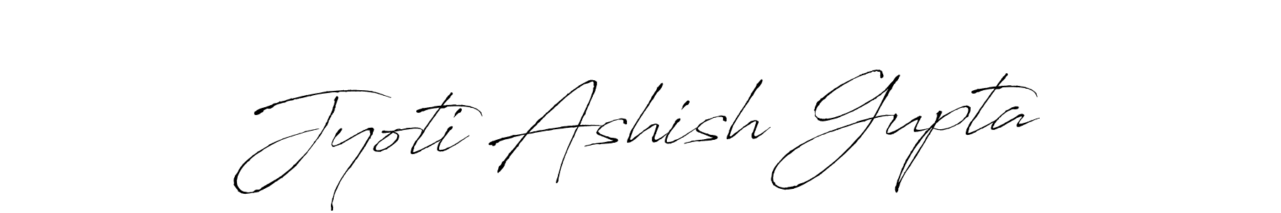 Use a signature maker to create a handwritten signature online. With this signature software, you can design (Antro_Vectra) your own signature for name Jyoti Ashish Gupta. Jyoti Ashish Gupta signature style 6 images and pictures png