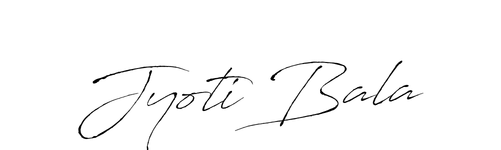 How to make Jyoti Bala signature? Antro_Vectra is a professional autograph style. Create handwritten signature for Jyoti Bala name. Jyoti Bala signature style 6 images and pictures png