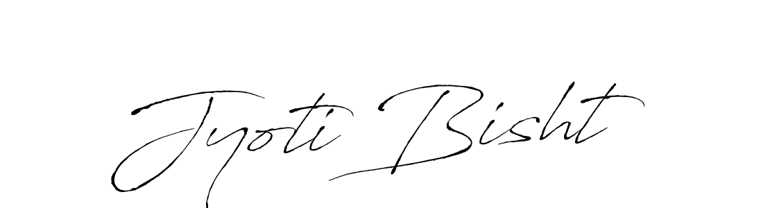 Create a beautiful signature design for name Jyoti Bisht. With this signature (Antro_Vectra) fonts, you can make a handwritten signature for free. Jyoti Bisht signature style 6 images and pictures png