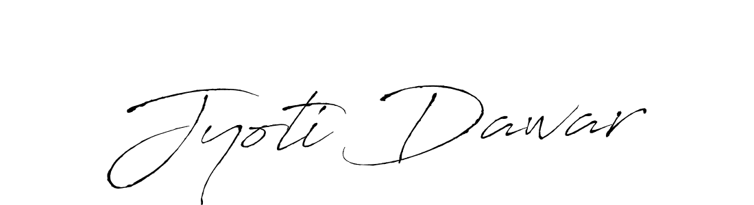 Use a signature maker to create a handwritten signature online. With this signature software, you can design (Antro_Vectra) your own signature for name Jyoti Dawar. Jyoti Dawar signature style 6 images and pictures png
