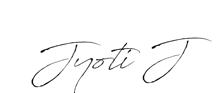 Use a signature maker to create a handwritten signature online. With this signature software, you can design (Antro_Vectra) your own signature for name Jyoti J. Jyoti J signature style 6 images and pictures png