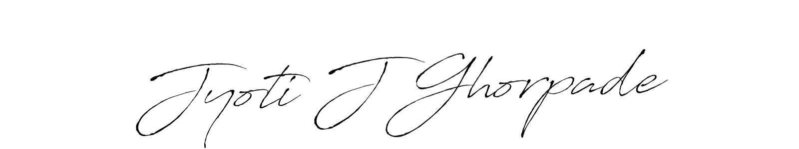 if you are searching for the best signature style for your name Jyoti J Ghorpade. so please give up your signature search. here we have designed multiple signature styles  using Antro_Vectra. Jyoti J Ghorpade signature style 6 images and pictures png