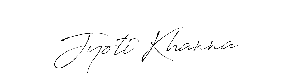 Make a beautiful signature design for name Jyoti Khanna. Use this online signature maker to create a handwritten signature for free. Jyoti Khanna signature style 6 images and pictures png