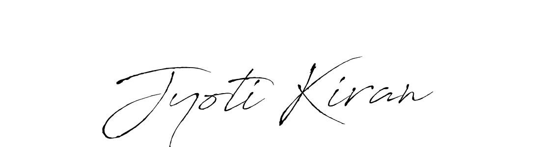 Jyoti Kiran stylish signature style. Best Handwritten Sign (Antro_Vectra) for my name. Handwritten Signature Collection Ideas for my name Jyoti Kiran. Jyoti Kiran signature style 6 images and pictures png