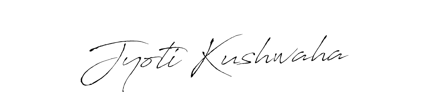 Also You can easily find your signature by using the search form. We will create Jyoti Kushwaha name handwritten signature images for you free of cost using Antro_Vectra sign style. Jyoti Kushwaha signature style 6 images and pictures png