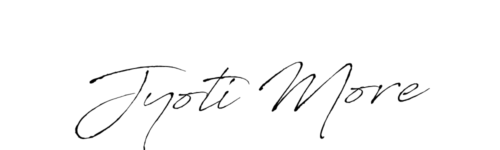 if you are searching for the best signature style for your name Jyoti More. so please give up your signature search. here we have designed multiple signature styles  using Antro_Vectra. Jyoti More signature style 6 images and pictures png