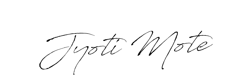 Also You can easily find your signature by using the search form. We will create Jyoti Mote name handwritten signature images for you free of cost using Antro_Vectra sign style. Jyoti Mote signature style 6 images and pictures png