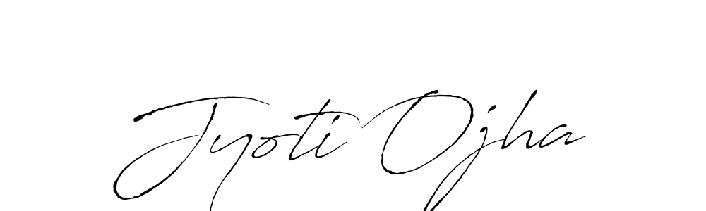 Design your own signature with our free online signature maker. With this signature software, you can create a handwritten (Antro_Vectra) signature for name Jyoti Ojha. Jyoti Ojha signature style 6 images and pictures png