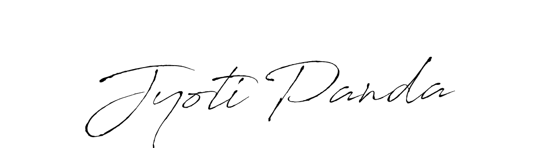 Design your own signature with our free online signature maker. With this signature software, you can create a handwritten (Antro_Vectra) signature for name Jyoti Panda. Jyoti Panda signature style 6 images and pictures png