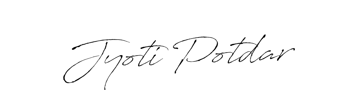 You should practise on your own different ways (Antro_Vectra) to write your name (Jyoti Potdar) in signature. don't let someone else do it for you. Jyoti Potdar signature style 6 images and pictures png