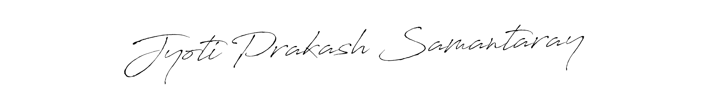 Design your own signature with our free online signature maker. With this signature software, you can create a handwritten (Antro_Vectra) signature for name Jyoti Prakash Samantaray. Jyoti Prakash Samantaray signature style 6 images and pictures png