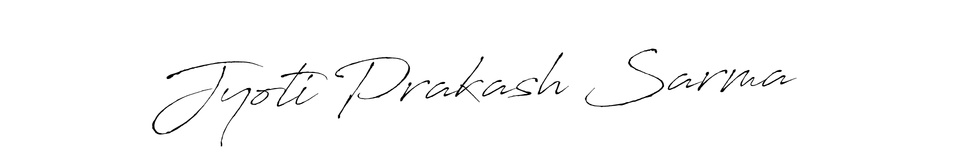 It looks lik you need a new signature style for name Jyoti Prakash Sarma. Design unique handwritten (Antro_Vectra) signature with our free signature maker in just a few clicks. Jyoti Prakash Sarma signature style 6 images and pictures png