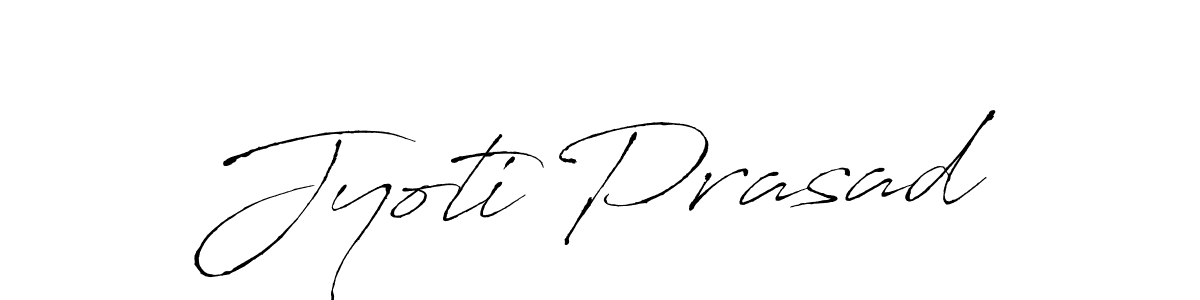 Design your own signature with our free online signature maker. With this signature software, you can create a handwritten (Antro_Vectra) signature for name Jyoti Prasad. Jyoti Prasad signature style 6 images and pictures png