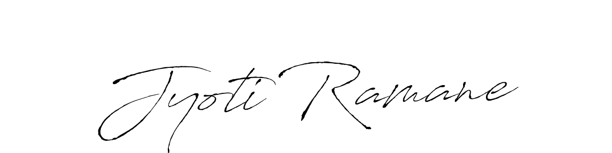 It looks lik you need a new signature style for name Jyoti Ramane. Design unique handwritten (Antro_Vectra) signature with our free signature maker in just a few clicks. Jyoti Ramane signature style 6 images and pictures png