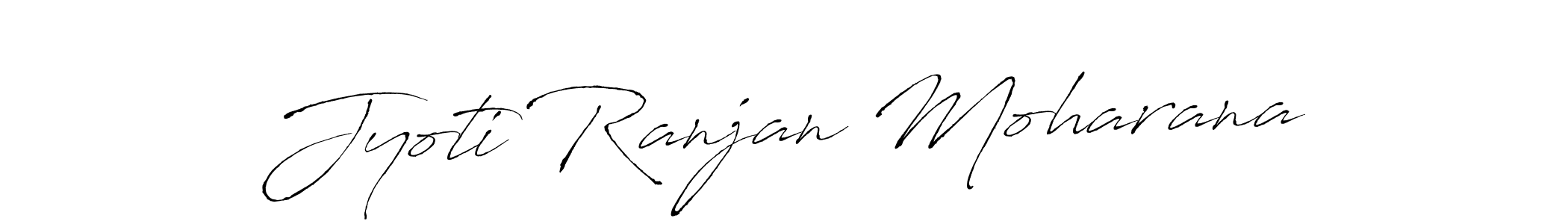 Use a signature maker to create a handwritten signature online. With this signature software, you can design (Antro_Vectra) your own signature for name Jyoti Ranjan Moharana. Jyoti Ranjan Moharana signature style 6 images and pictures png