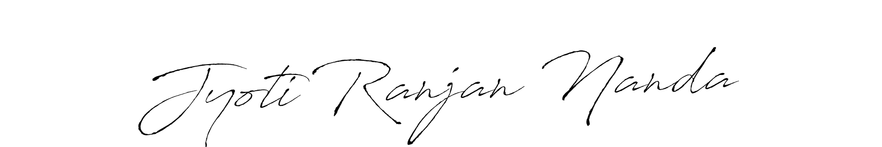 Design your own signature with our free online signature maker. With this signature software, you can create a handwritten (Antro_Vectra) signature for name Jyoti Ranjan Nanda. Jyoti Ranjan Nanda signature style 6 images and pictures png