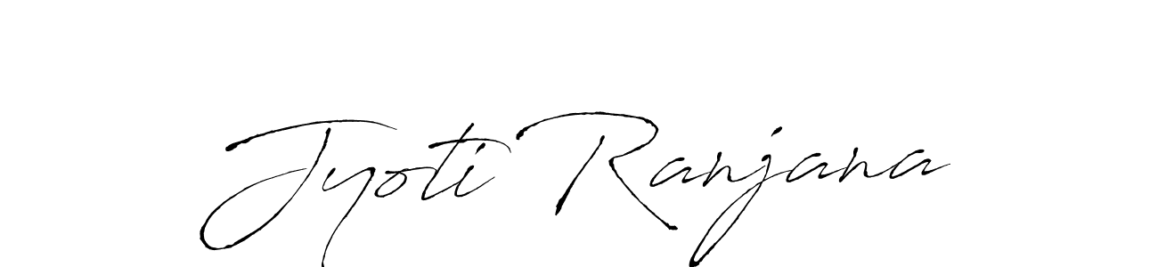 Jyoti Ranjana stylish signature style. Best Handwritten Sign (Antro_Vectra) for my name. Handwritten Signature Collection Ideas for my name Jyoti Ranjana. Jyoti Ranjana signature style 6 images and pictures png
